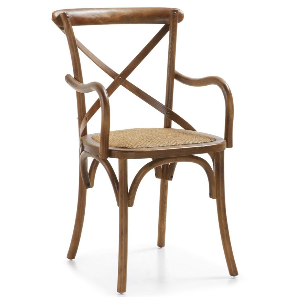 klasszikus karfas thonet szek etkezoszek vintage barna hajlitott karfas ruszikus mediterran barna ebedlo etkezo nappali szekek butorok country farmhouse.jpg
